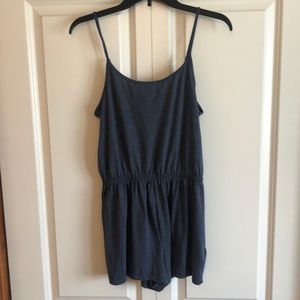 Navy blue romper